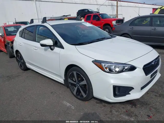 4S3GTAJ6XK1729294 — 2019 Subaru Impreza 2.0I Sport, Задняя часть (Rear), фото до ремонта