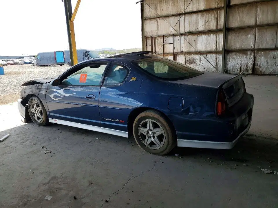 2003 CHEVROLET MONTE CARLO VIN 2G1WX12K439331614 фото 2
