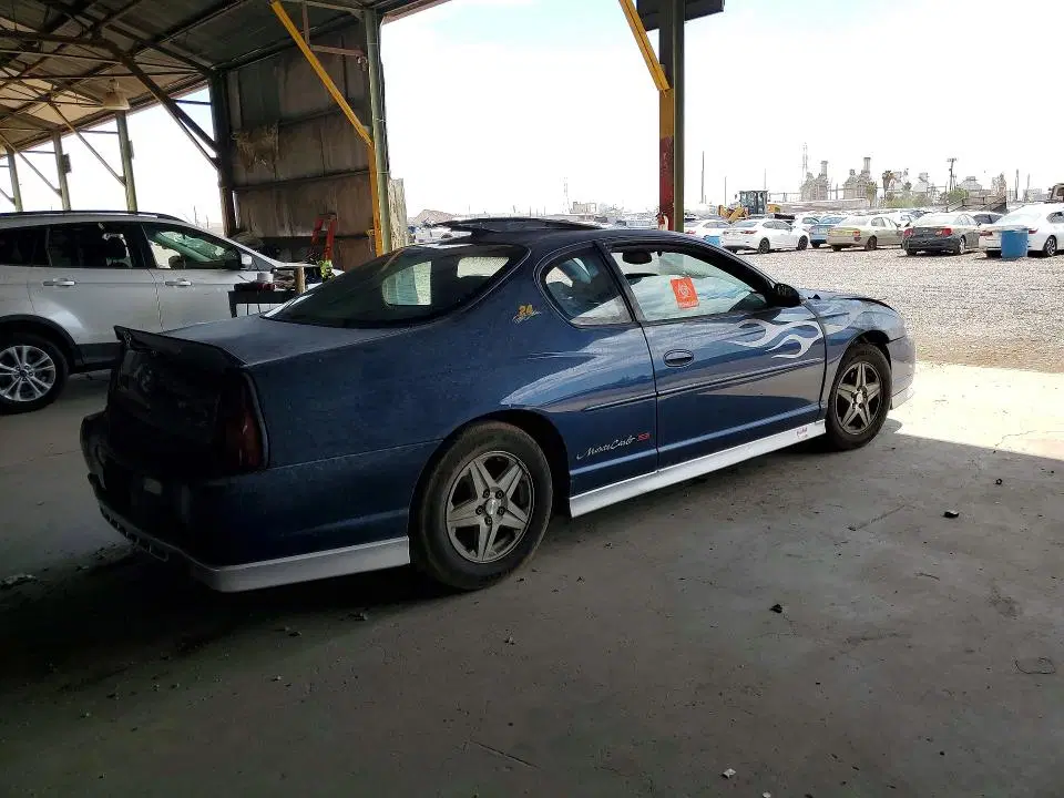 2003 CHEVROLET MONTE CARLO VIN 2G1WX12K439331614 фото 3