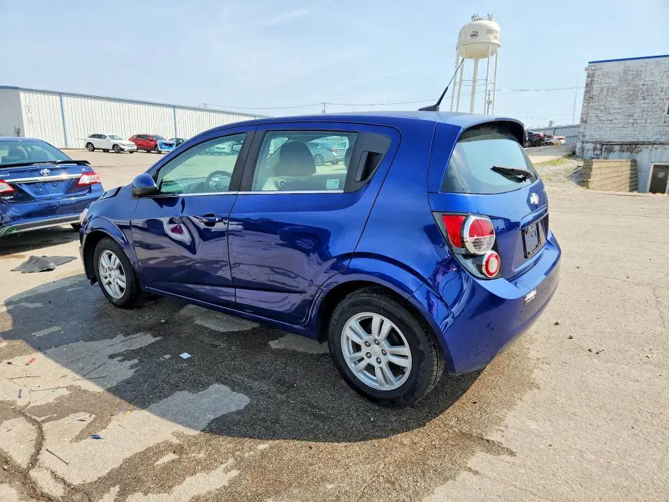 2014 CHEVROLET SONIC VIN 1G1JC6SH9E4220876 фото 2