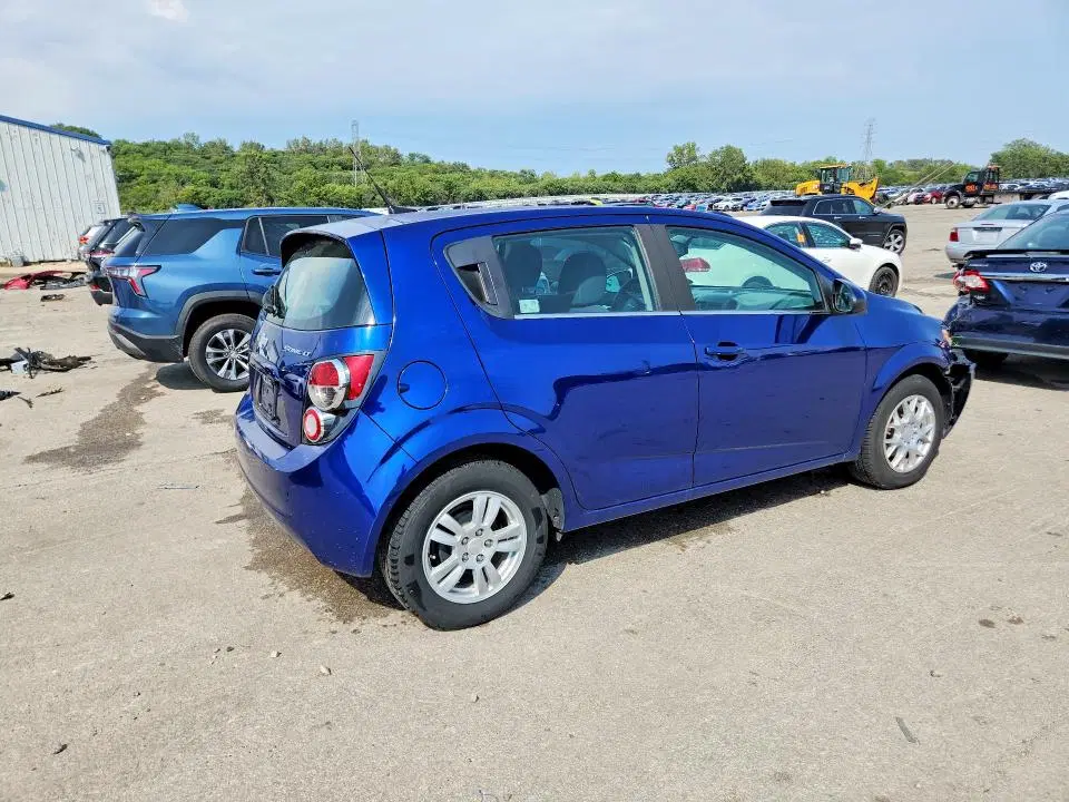2014 CHEVROLET SONIC VIN 1G1JC6SH9E4220876 фото 3