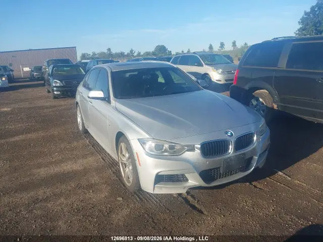 WBA3B9C54EP458297 — 2014 BMW 335 XI, Подтопление (Water), фото до ремонта