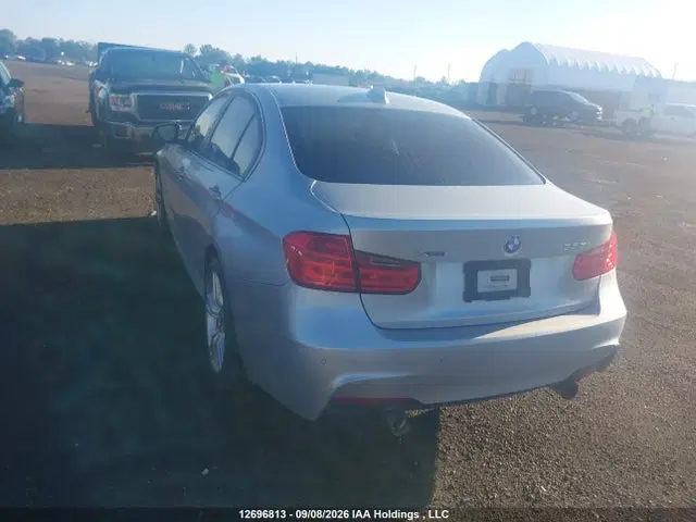 2014 BMW 335 XI VIN WBA3B9C54EP458297 фото 3