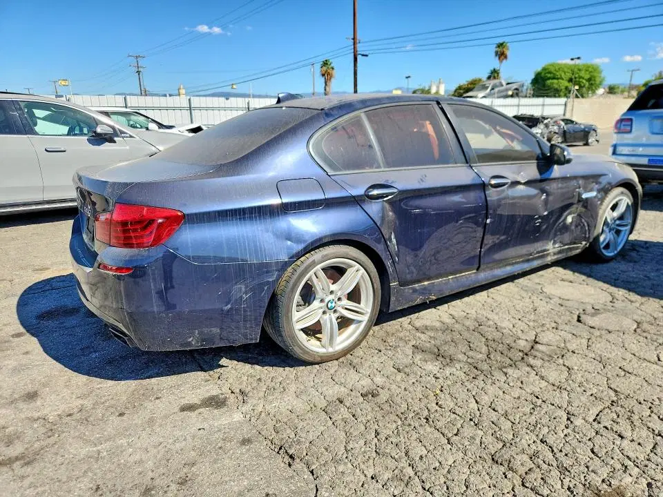 2014 BMW 550 VIN WBAKN9C56ED680540 фото 3