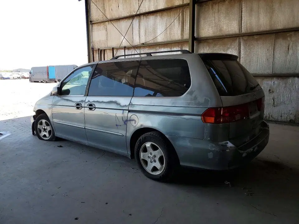2001 HONDA ODYSSEY VIN 2HKRL18601H514321 фото 2