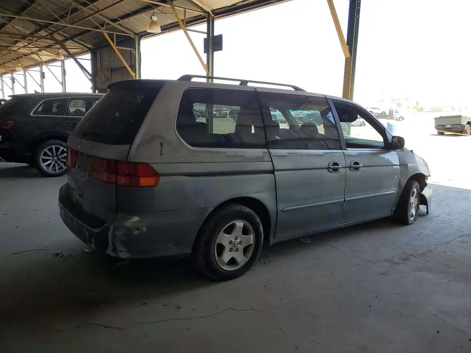 2001 HONDA ODYSSEY VIN 2HKRL18601H514321 фото 3