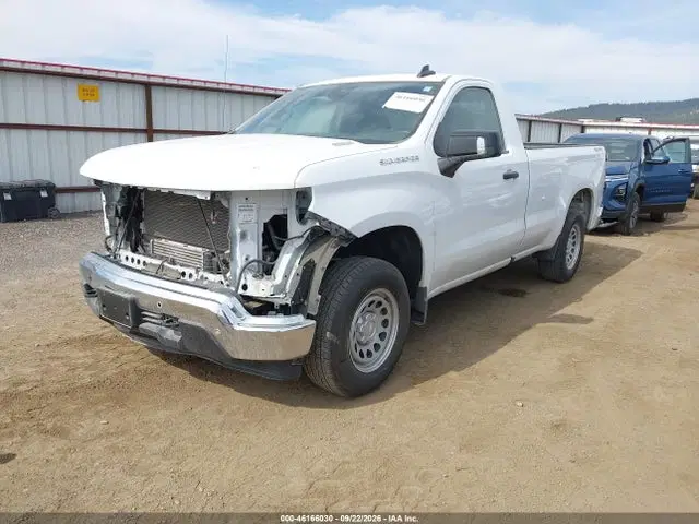 2025 Chevrolet Silverado 1500 Work Truck VIN 3GCNKAEKXSG245046 фото 2