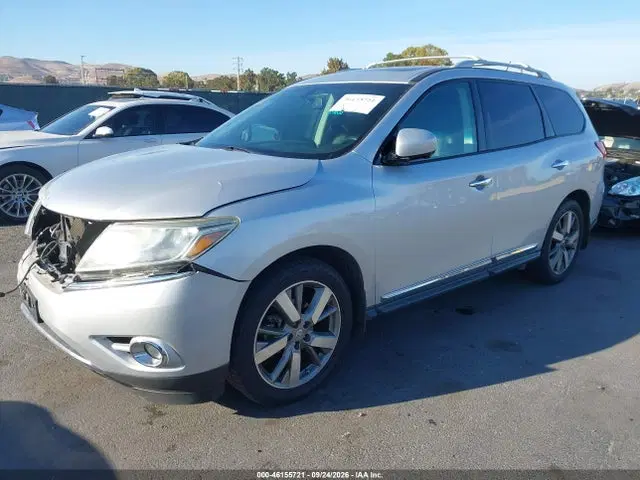 2014 Nissan Pathfinder Platinum VIN 5N1AR2MM7EC685893 фото 2