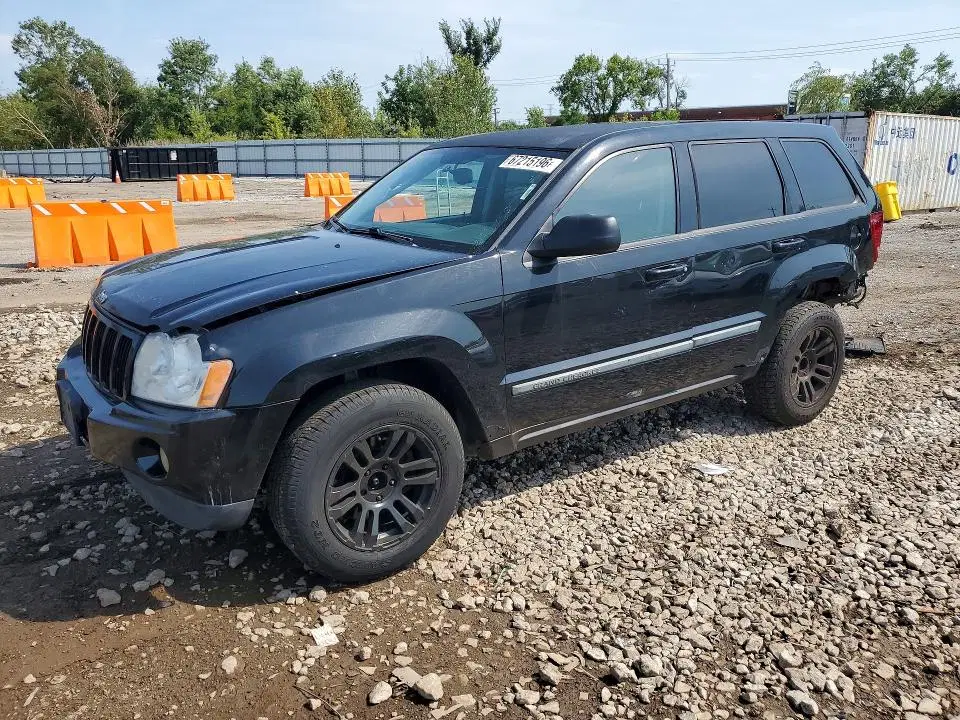 1J8GR48K97C634250 — 2007 Jeep Grand Cherokee, Задняя часть, фото до ремонта