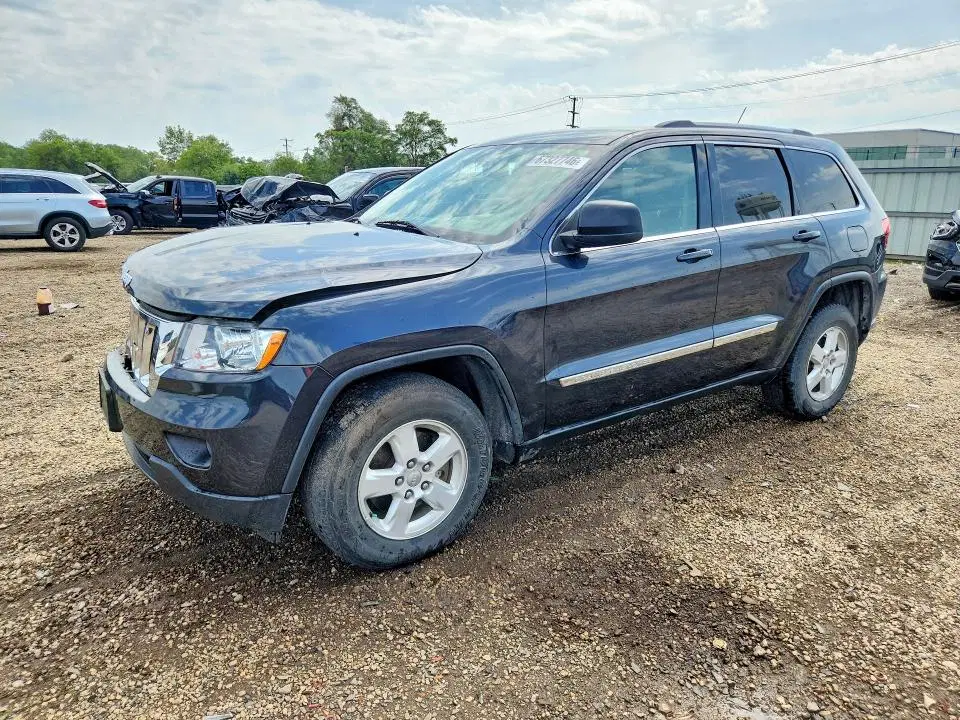 1C4RJFAG1DC568765 — 2013 Jeep Grand Cherokee, Передняя часть, фото до ремонта