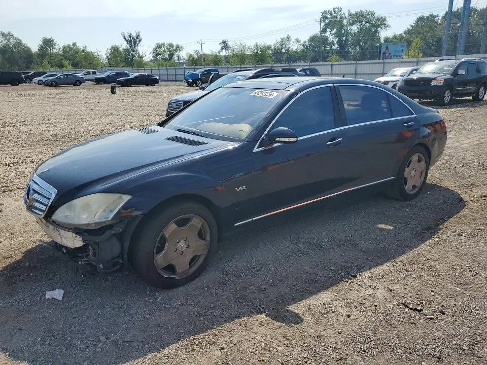 WDDNG76X17A085892 — 2007 Mercedes-Benz S, Передняя часть, фото до ремонта