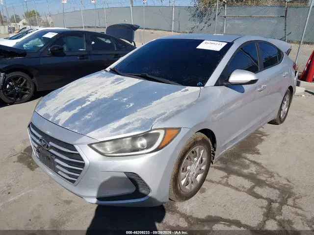 2017 Hyundai ELANTRA SE VIN KMHD74LF2HU092068 фото 2