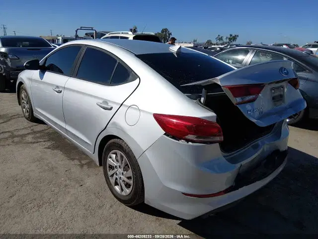 2017 Hyundai ELANTRA SE VIN KMHD74LF2HU092068 фото 3