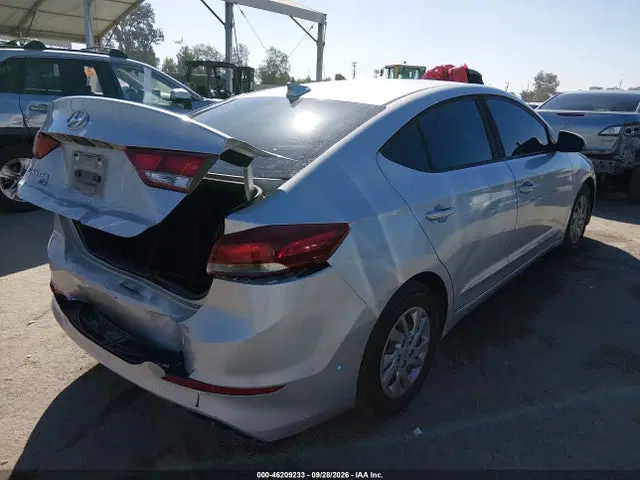 2017 Hyundai ELANTRA SE VIN KMHD74LF2HU092068 фото 4
