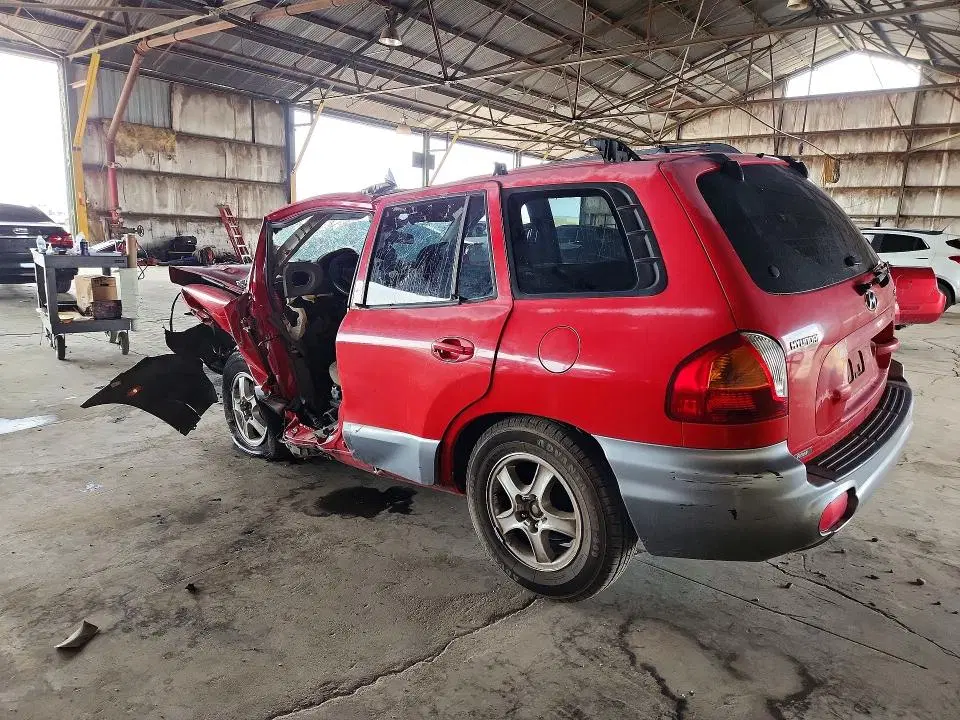 2004 HYUNDAI SANTA FE VIN KM8SC13D94U855164 фото 2