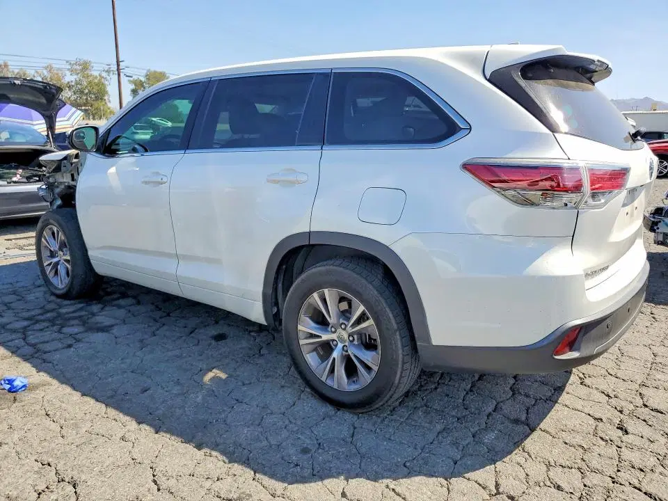 2014 Toyota Highlander VIN 5TDZKRFH4ES020596 фото 2