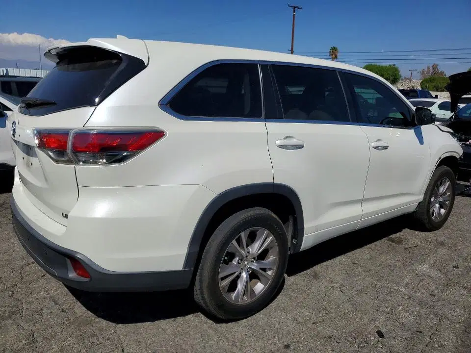 2014 Toyota Highlander VIN 5TDZKRFH4ES020596 фото 3