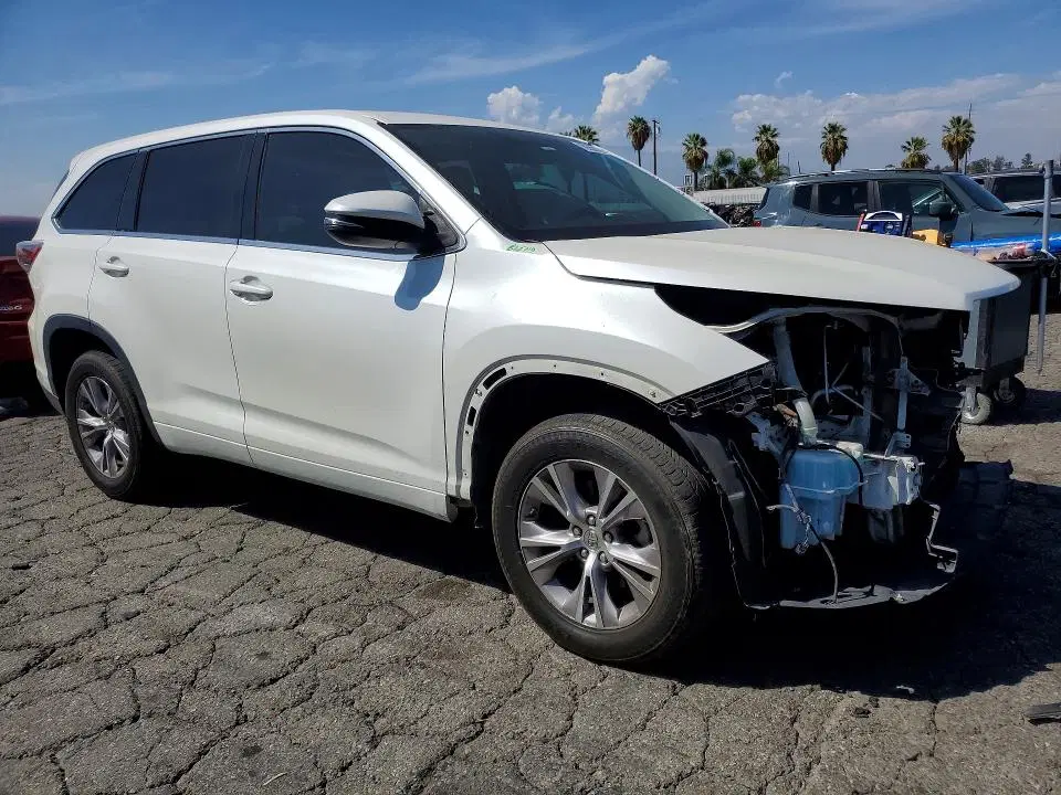 2014 Toyota Highlander VIN 5TDZKRFH4ES020596 фото 4