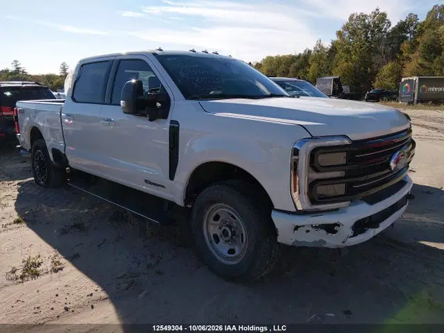 1FT8W2BTXSED12496 — 2025 Ford F-250 Platinum, Задняя часть слева (Left Rear), фото до ремонта