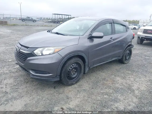 2018 Honda HR-V LX VIN 3CZRU6H3XJM106509 фото 2