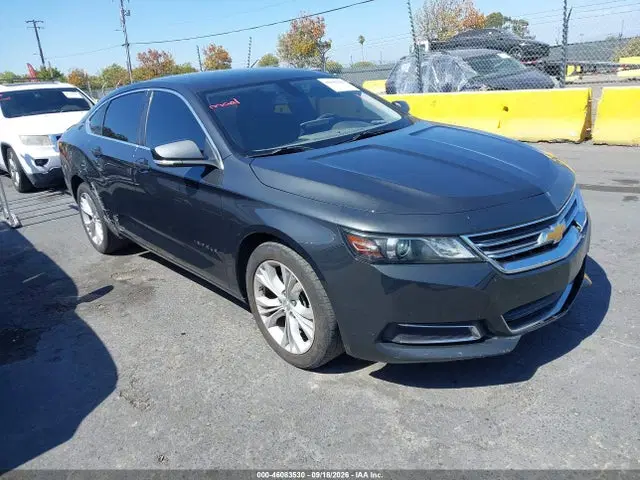 2G1125S34F9134908 — 2015 Chevrolet Impala 2LT, Передняя часть слева (Left Front), фото до ремонта