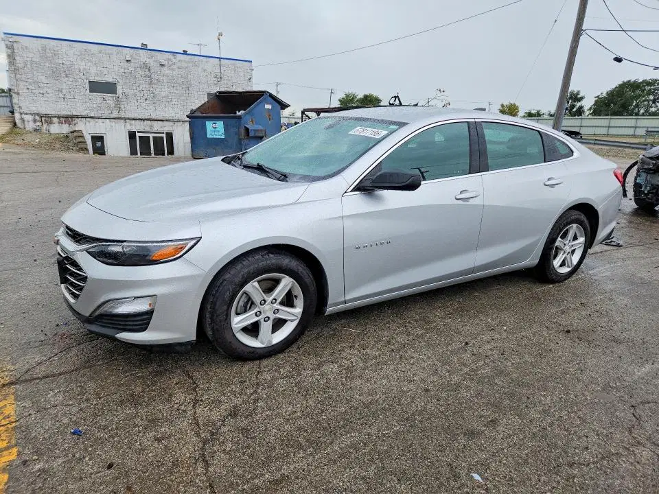 1G1ZB5STXKF200673 — 2019 Chevrolet Malibu, Боковая часть, фото до ремонта