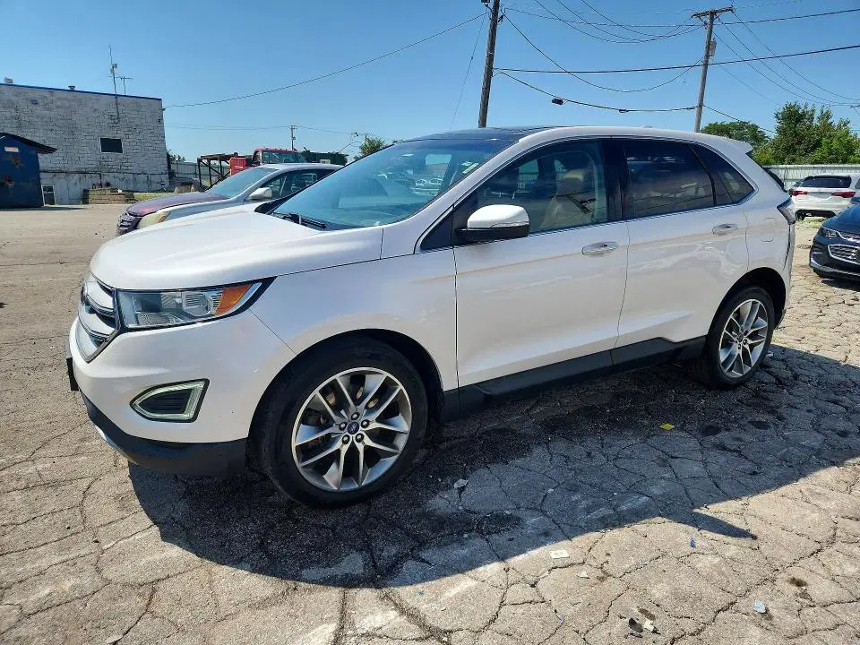 2FMPK4K84HBC14711 — 2017 Ford EDGE, Подтопление, фото до ремонта