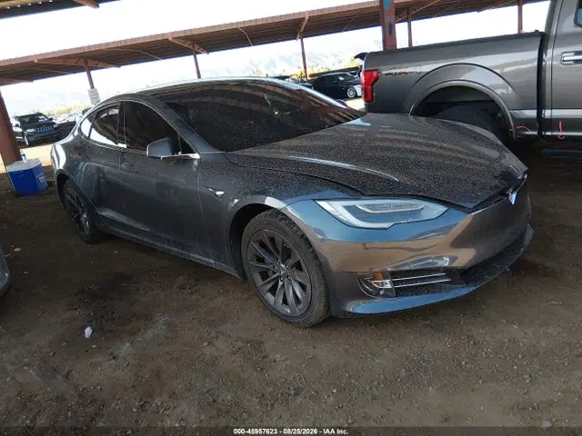 5YJSA1E25HF230460 — 2017 Tesla Model S 100D/60D/75D/90D/P100D, Левый бок (Left Side), фото до ремонта