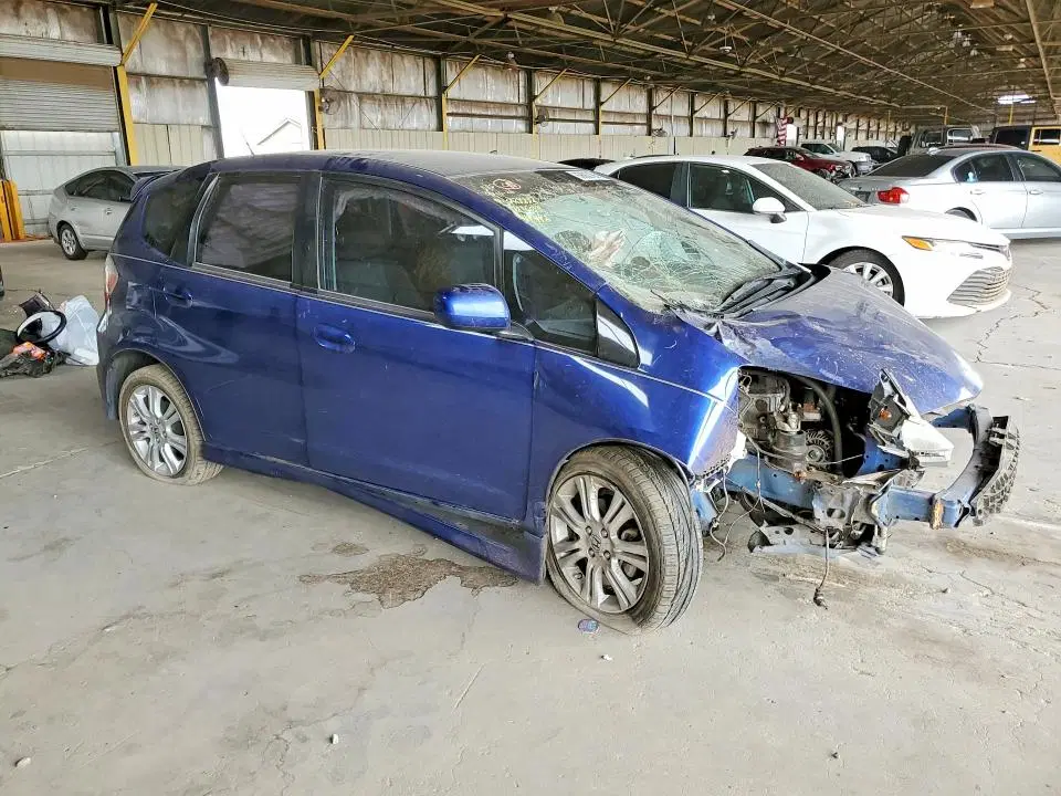 2010 HONDA FIT VIN JHMGE8H42AS028232 фото 4
