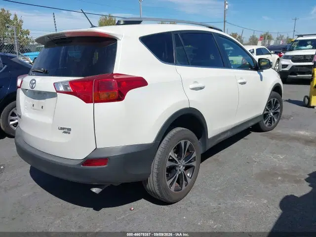 2015 Toyota Rav4 Limited VIN 2T3DFREV4FW348817 фото 4