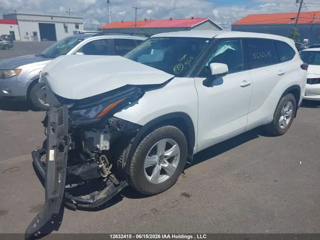 2022 Toyota Highlander VIN 5TDBZRBH9NS204094 фото 2