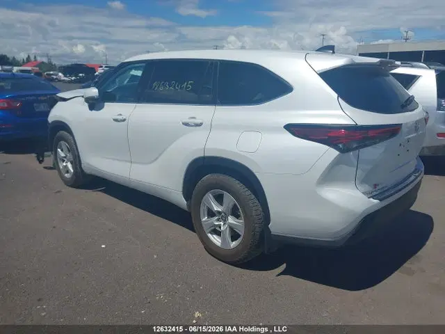 2022 Toyota Highlander VIN 5TDBZRBH9NS204094 фото 3