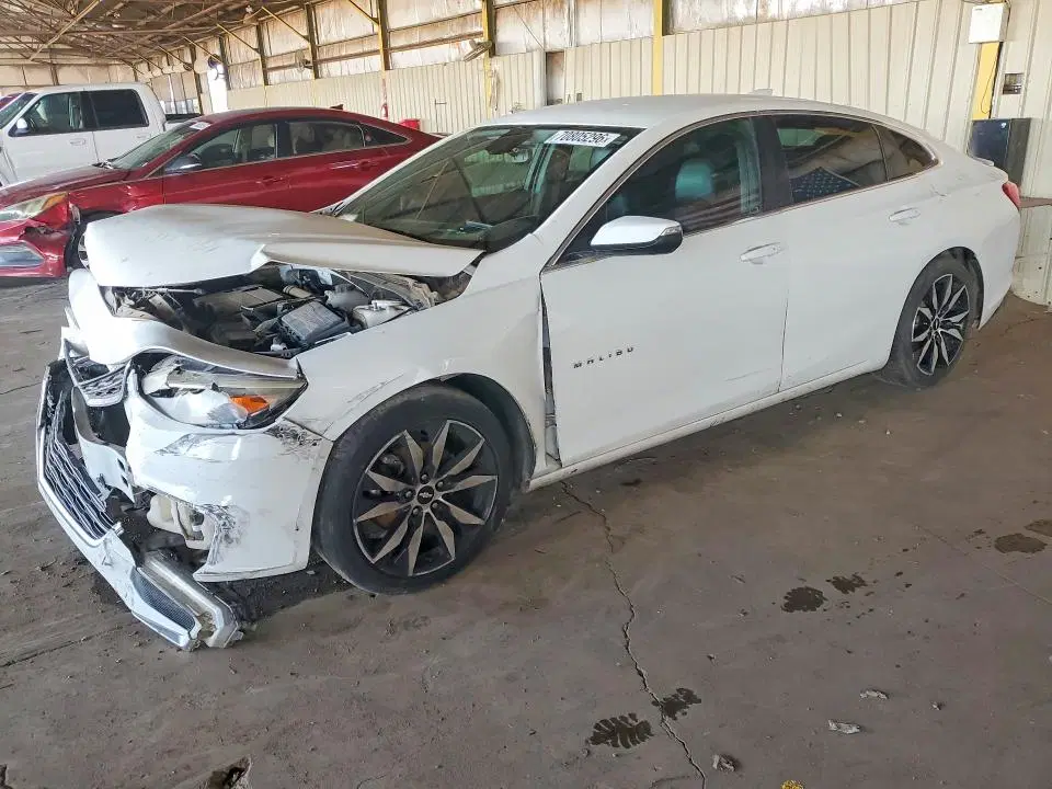 1G1ZE5ST2HF244523 — 2017 Chevrolet Malibu, Передняя часть, фото до ремонта