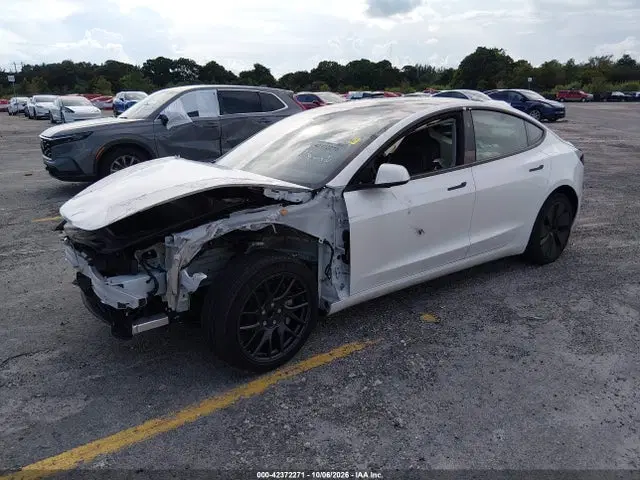 2025 Tesla Model 3 Long Range Rear-wheel Drive VIN 5YJ3E1EA6SF926459 фото 2