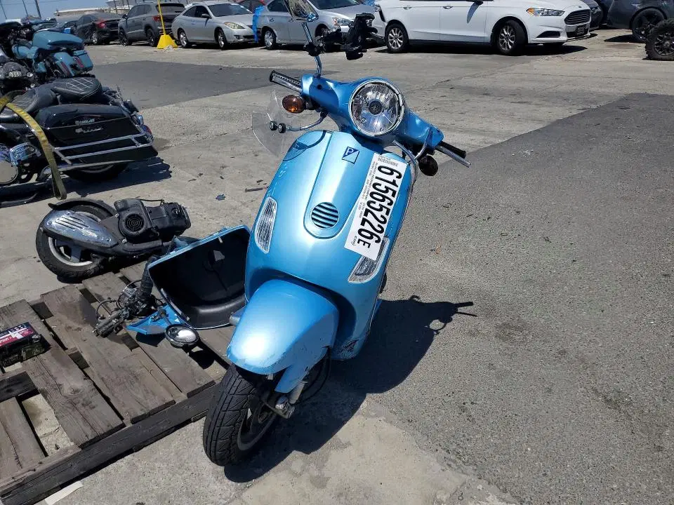 2007 VESPA LX VIN ZAPM448F075008620 фото 2