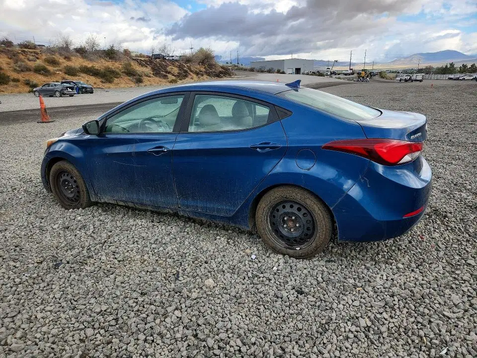 2015 Hyundai Elantra VIN KMHDH4AE0FU348423 фото 2