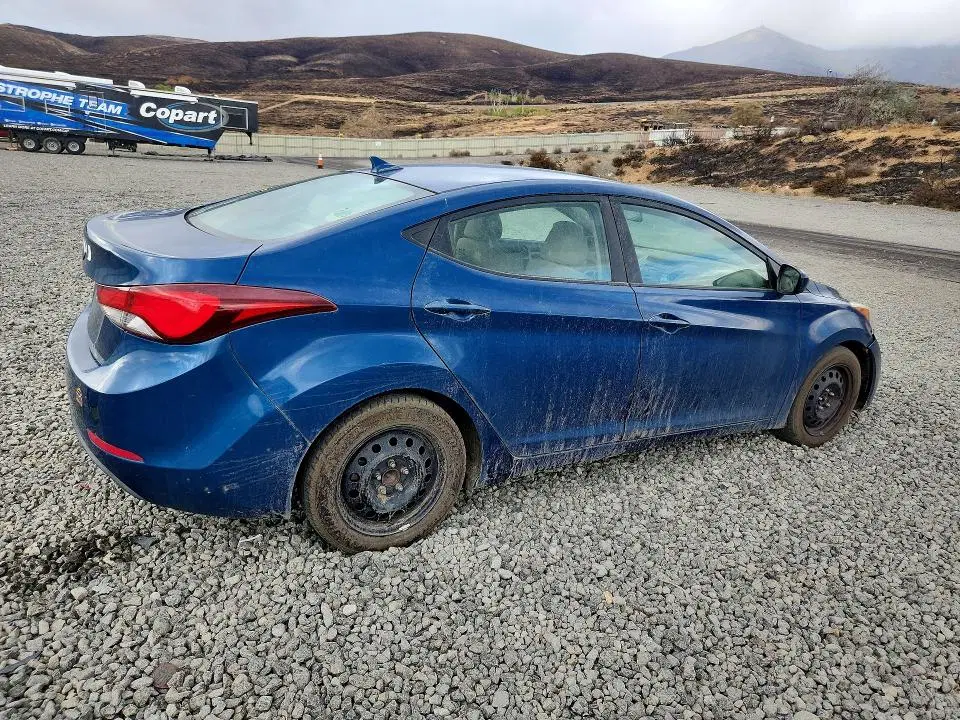 2015 Hyundai Elantra VIN KMHDH4AE0FU348423 фото 3