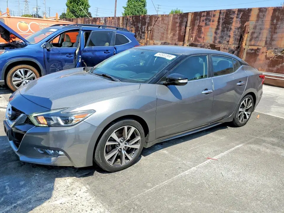1N4AA6AP3HC405771 — 2017 Nissan Maxima, Боковая часть, фото до ремонта