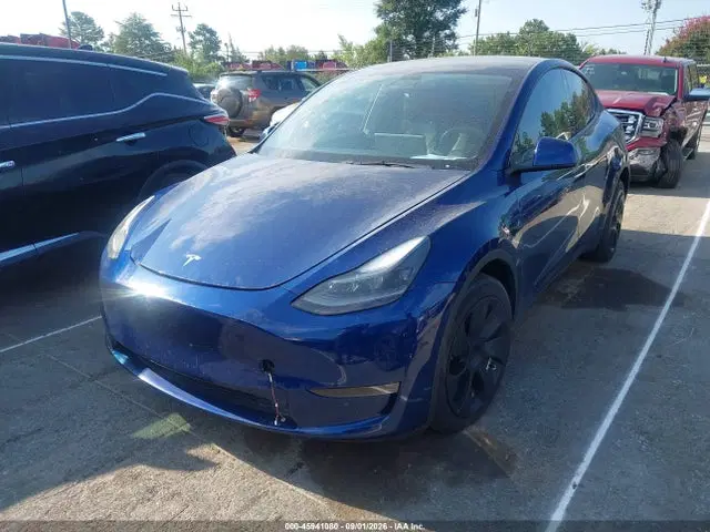 2023 Tesla Model Y Awd/long Range Dual Motor All-wheel Drive VIN 7SAYGDEEXPF665951 фото 2