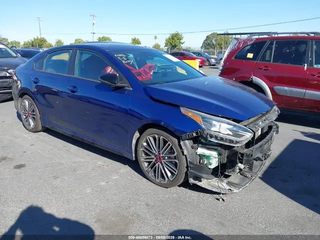3KPF44AC0ME313836 — 2021 Kia Forte GT, Передняя часть (Front End), фото до ремонта