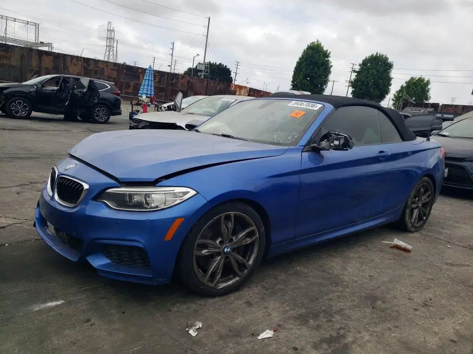 WBA1M1C58FV393521 — 2015 BMW M235I, Передняя часть (Front End), фото до ремонта