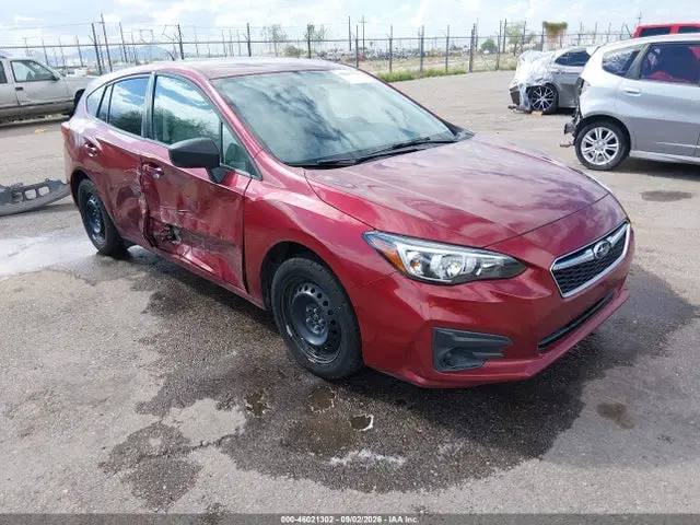 4S3GTAA60H3721086 — 2017 Subaru Impreza 2.0I, Правый бок (Right Side), фото до ремонта