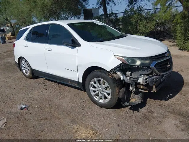 2GNAXKEV3L6225239 — 2020 Chevrolet Equinox FWD LT 1.5L Turbo, Задняя часть (Rear), фото до ремонта