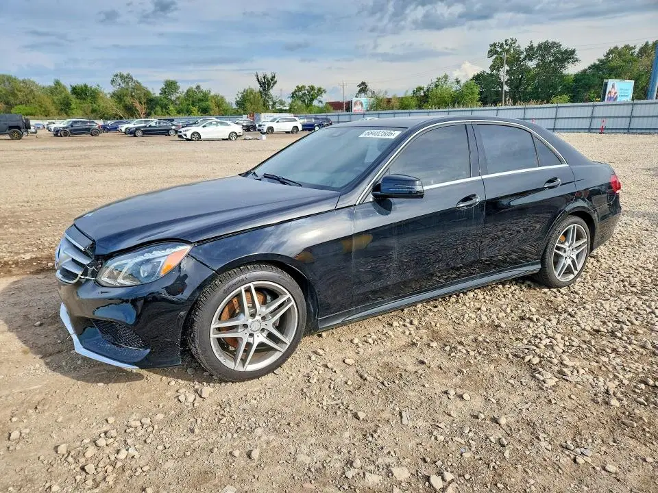 WDDHF5KB2GB178140 — 2016 Mercedes-Benz E, передняя часть, фото до ремонта