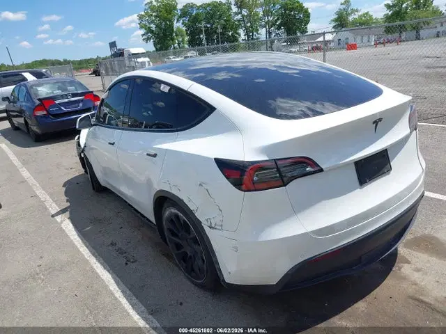 2022 Tesla Model Y Long Range Dual Motor All-wheel Drive VIN 7SAYGDEEXNF362553 фото 3