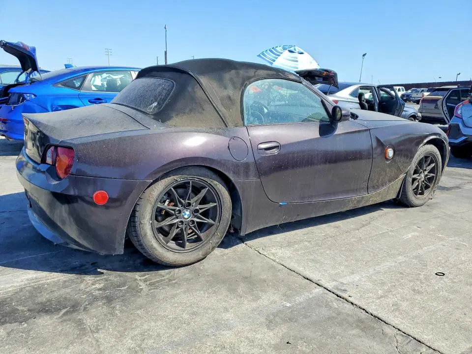 2003 BMW Z4 VIN 4USBT334X3LS40380 фото 4