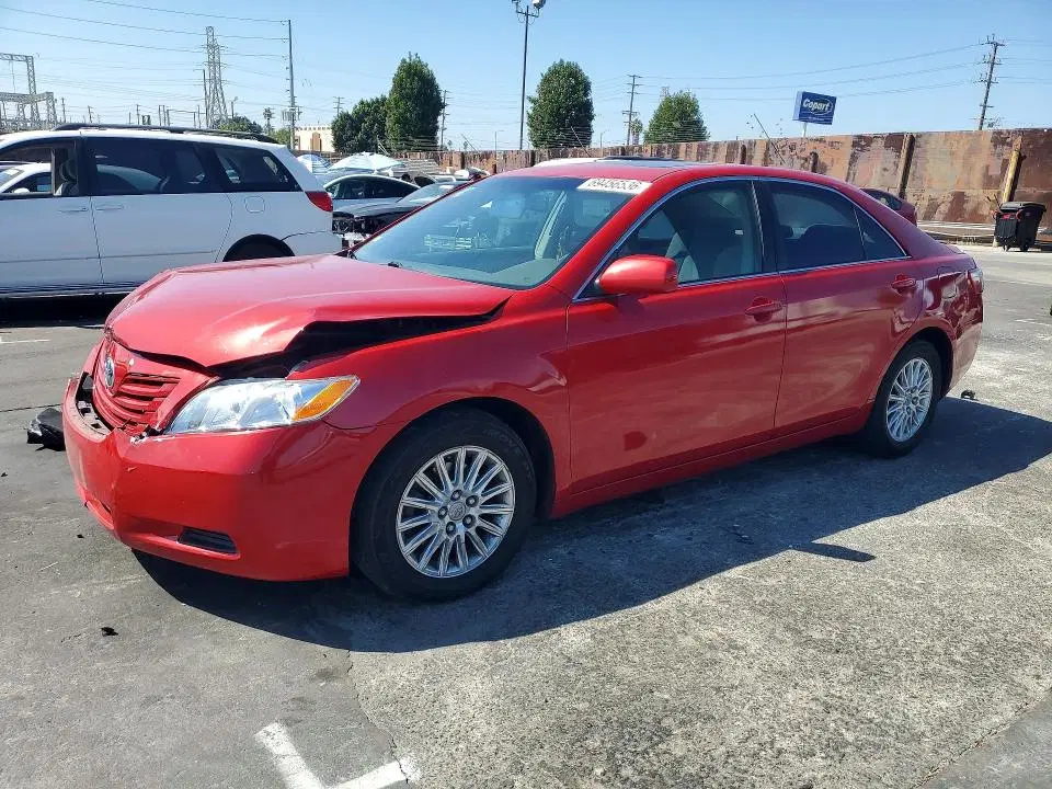 JTNBK46K873025932 — 2007 Toyota Camry, Передняя часть (Front End), фото до ремонта
