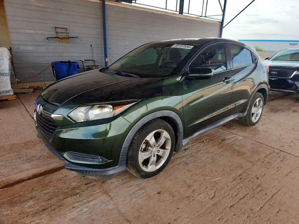 3CZRU5H36JM706650 — 2018 Honda HR-V, Передняя часть (Front End), фото до ремонта