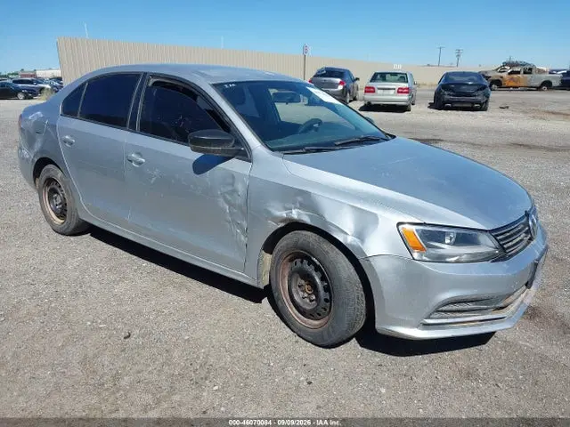 3VW2K7AJXFM319928 — 2015 Volkswagen Jetta 2.0L S, Right Side, фото до ремонта