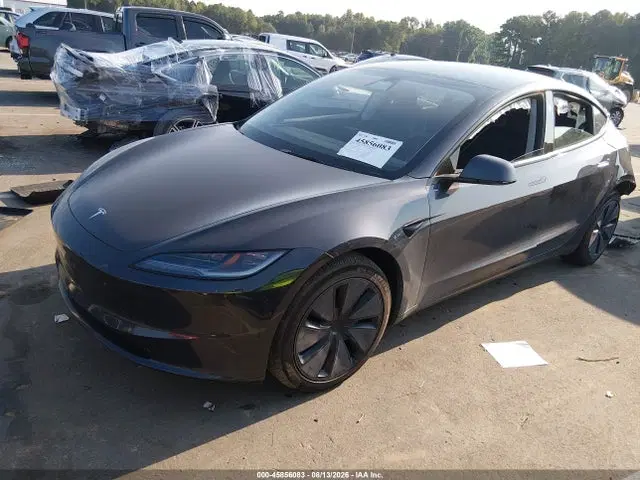2025 Tesla Model 3 Long Range Rear-wheel Drive/standard Rear-wheel Drive VIN 5YJ3E1EA0SF032490 фото 2